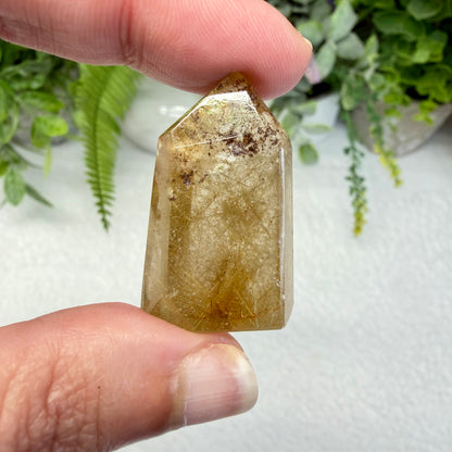Golden Rutile Mini Point (Choose Your Own)