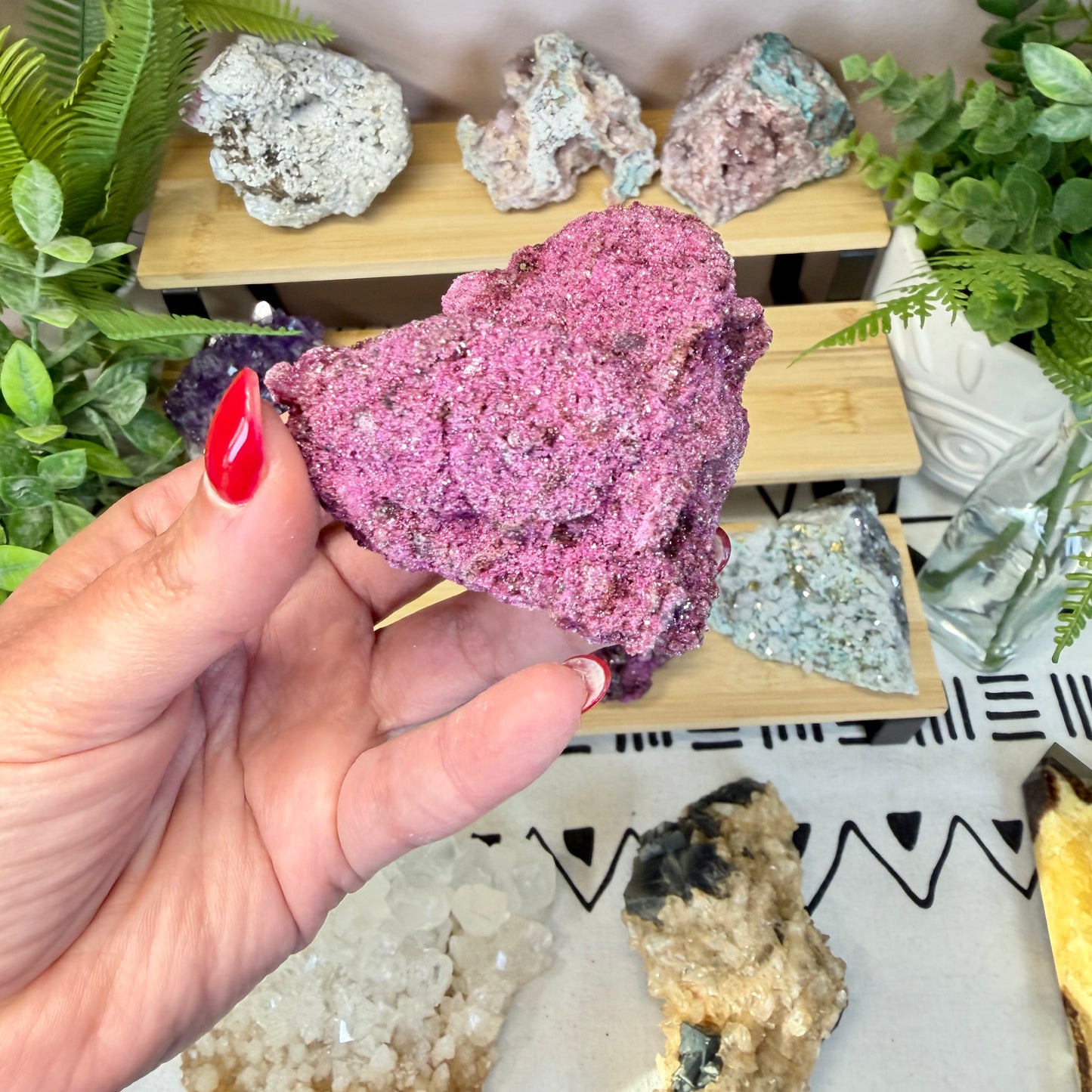 Honeycomb Ruby Specimen - A