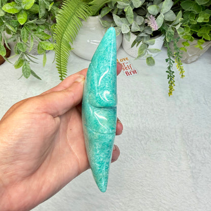Amazonite Moon Face