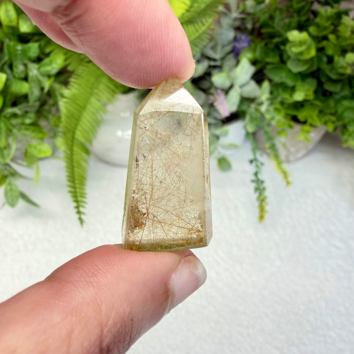 Golden Rutile Mini Point (Choose Your Own)