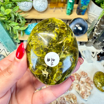 Green Opal Palmstone (Choose your own)