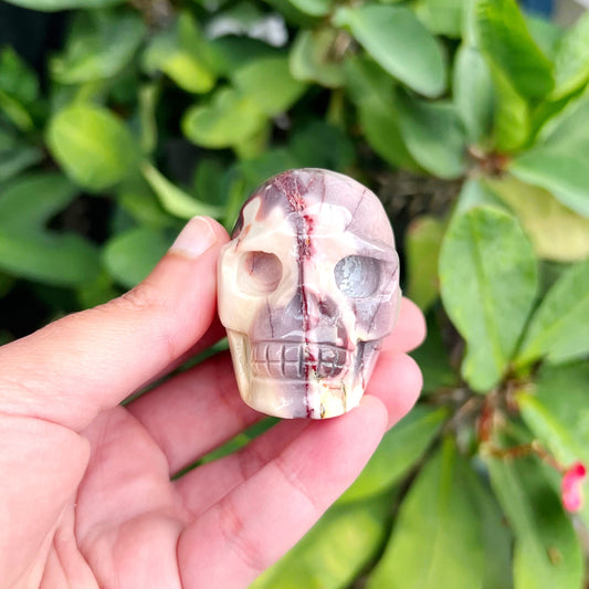 Mookaite Mini Skull - B