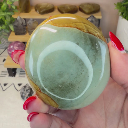 Polychrome Jasper Palmstone - C
