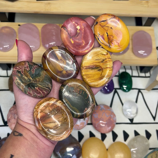 Mookaite Worry Stone