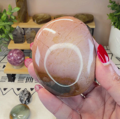 Polychrome Jasper Palmstone - B