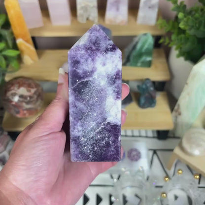 Lepidolite Tower