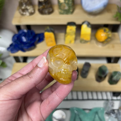 Golden Healer Skull - A